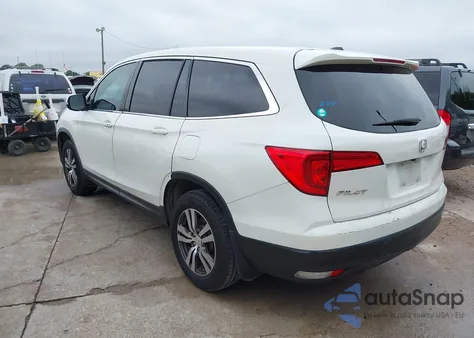 2016 Honda Pilot Ex from USA, damaged, VIN 5FNYF5H37GB013224